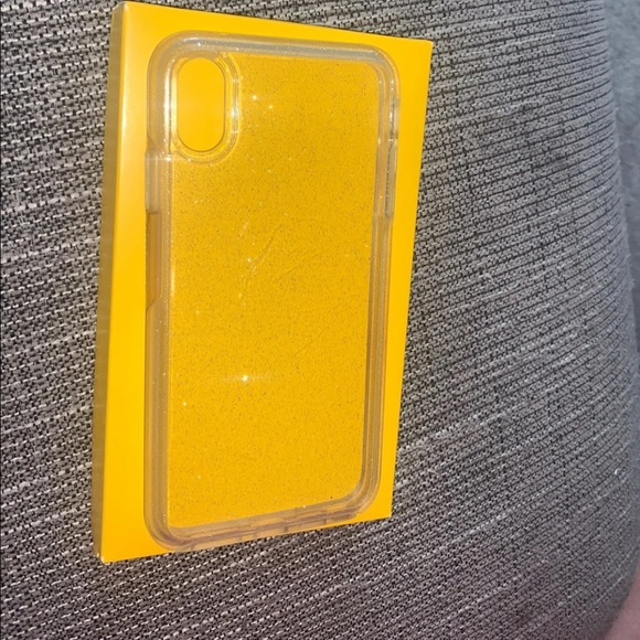 Clear Glitter Otter Box iPhoneXSMax good condition - Picture 6 of 7